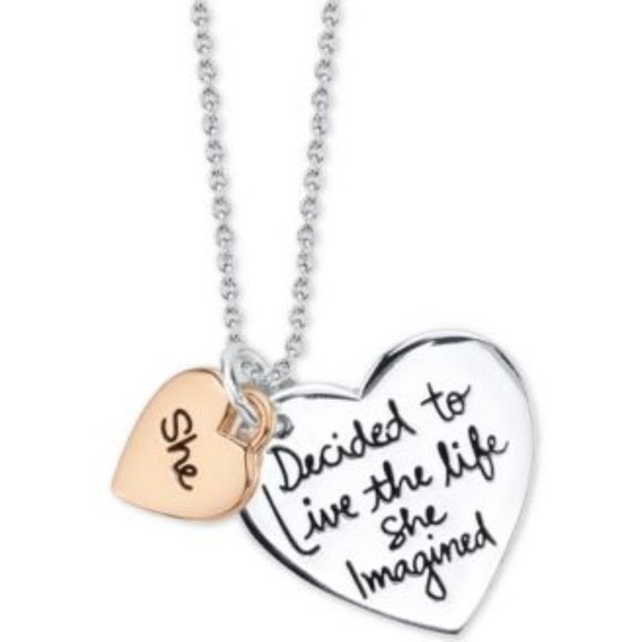 Unwritten Jewelry - Unwritten Sterling Silver Necklace- gift box V453